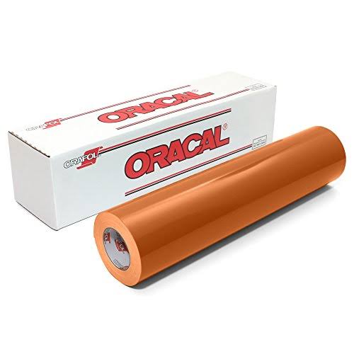 Oracal 651 Glossy Vinyl Roll 12 Inches by 150 Feet - Nut Brown