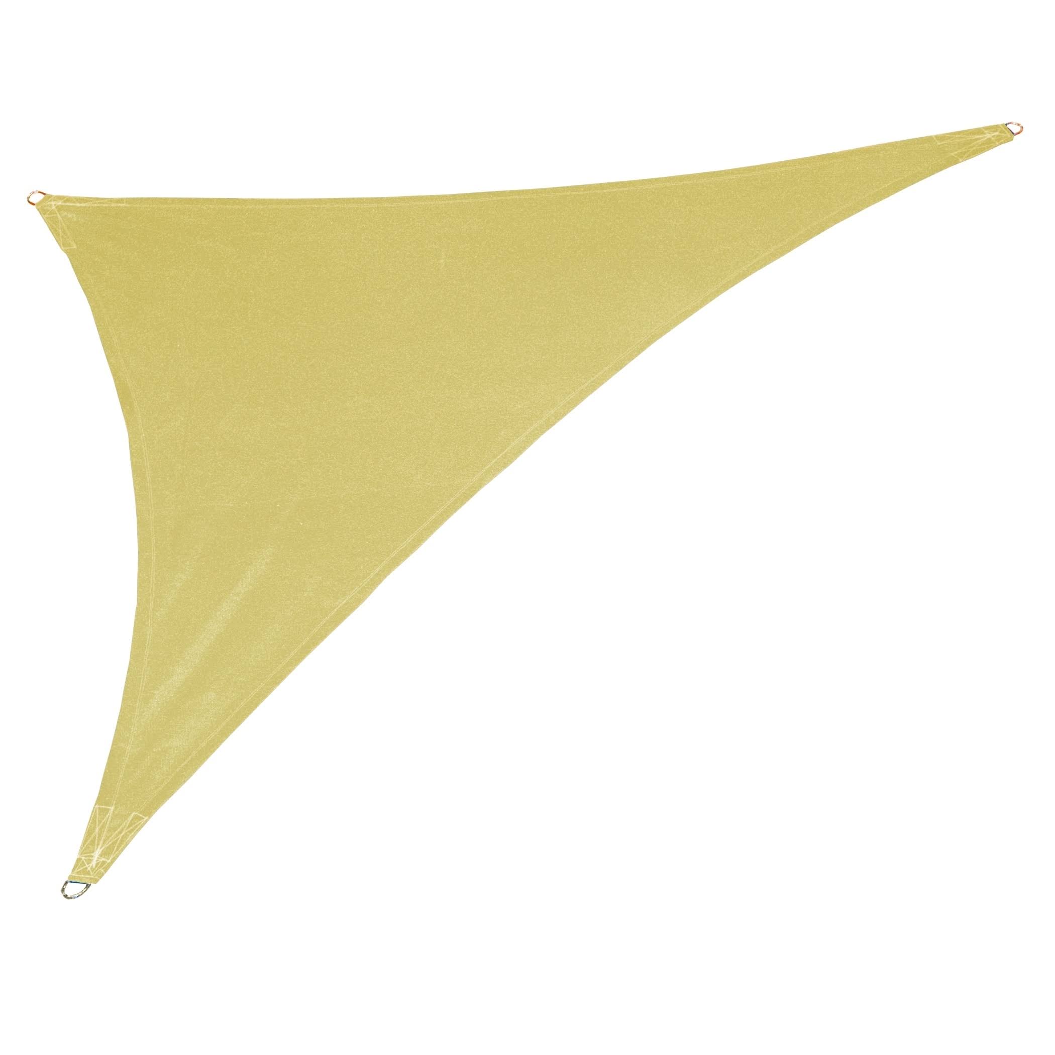 Gale Pacific Coolaroo 15& x 12& x 9& Shade Sail, Sahara