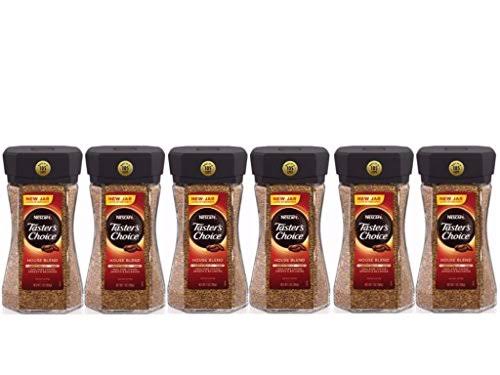 Nescafe Taster&s Choice Instant Coffee, House Blend, 7 Ounce Pack of 6
