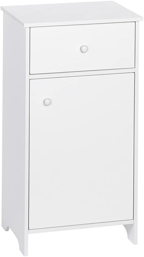 RiverRidge Medford Bathroom Floor Cabinet, White, One Size Pack of 2