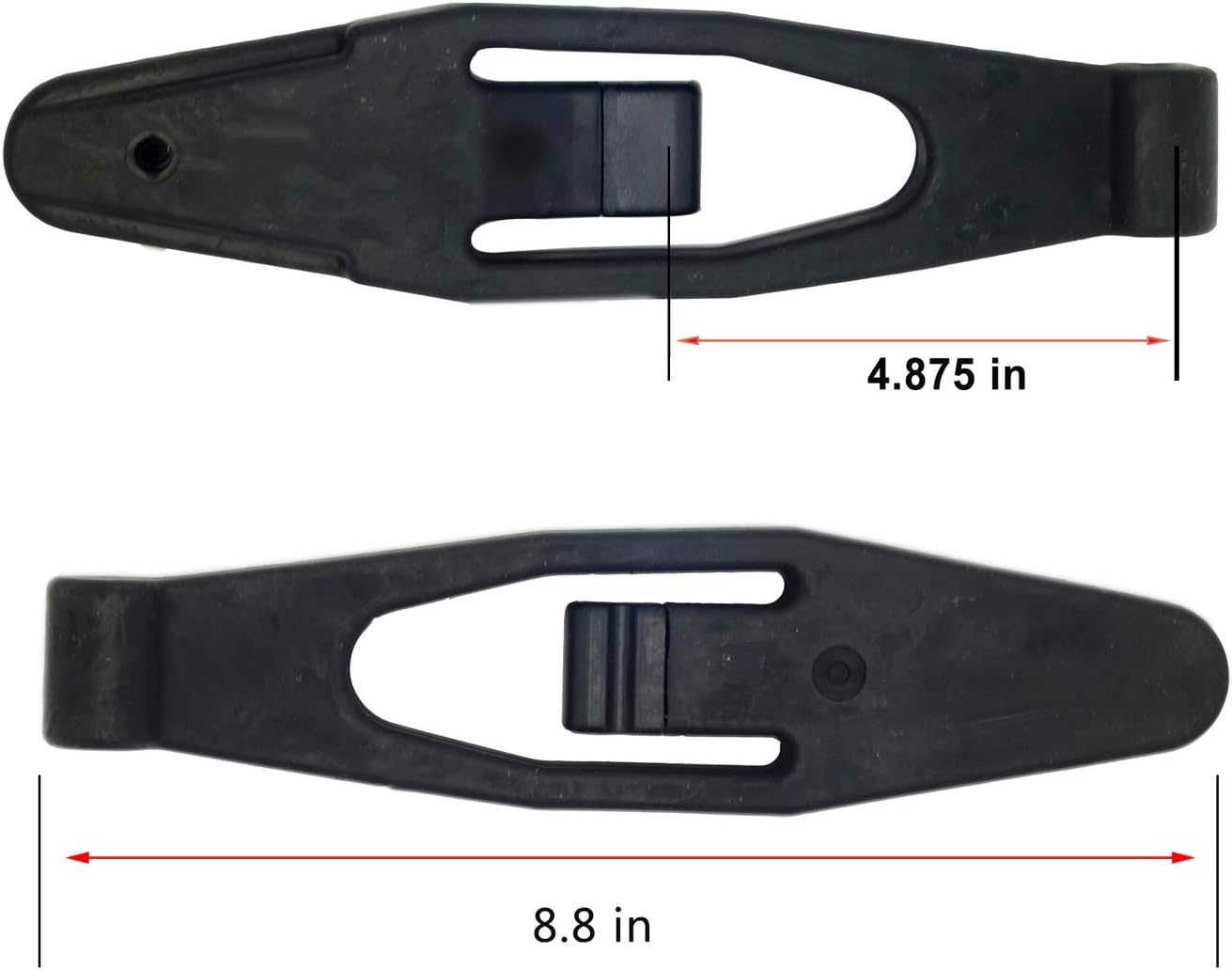 koxuyim Hood Latch Base (2pcs) Compatible for Peterbilt 357/389/367/377/378/388/389 & Kenworth w900 T300 t600 t800, Pack of 2 Hood Latch Base Compatible for 315-5401 Kenworth/Peterbilt L56-0001