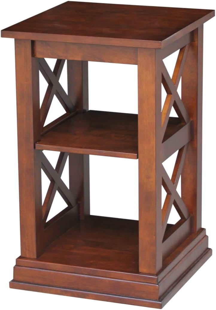 International Concepts Hampton Accent Table with Shelves