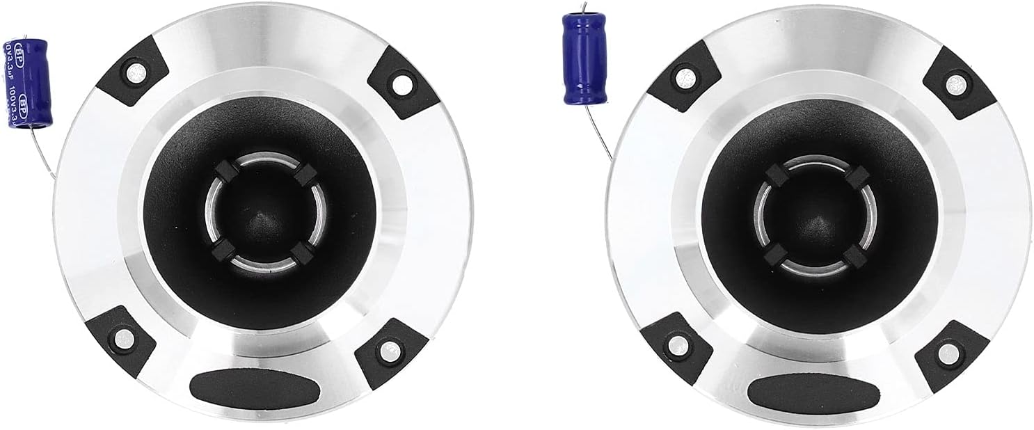 Car Speaker, Pair 4in Car Speaker HiFi Full Range Frequency Audio Loudspeaker Universal 12V 150W Pack of 2