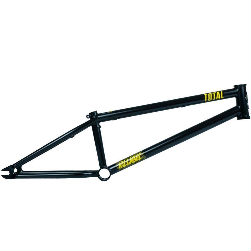Total BMX Killabee K4 Frame Black and Yellow / 20.4x22