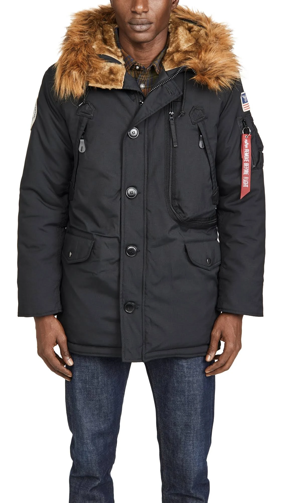 N-3B Alpine Parka, Black / Xs | Alpha Industries