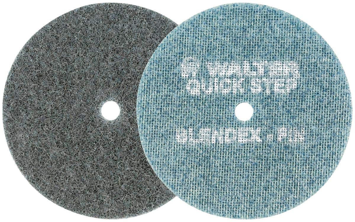 Walter Blendex Surface Conditioning Disc - (Pack of 10) Non Woven, Fine Gritted, Blue Abrasive Disc. Sanding Grit Discs
