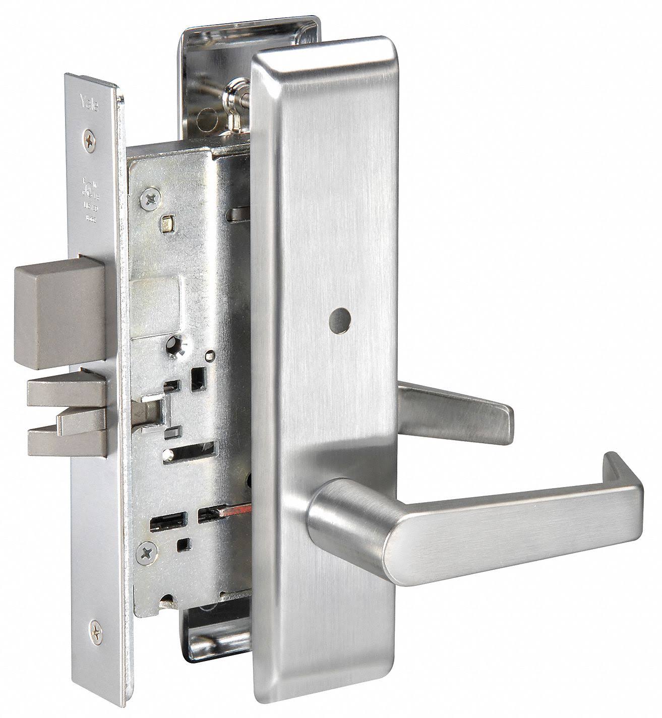 Yale AUCN8802FL x 626 Lever Lockset,mechanical,privacy,grade 1