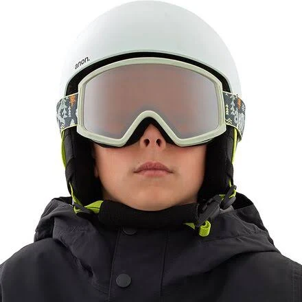 Anon Kid&s Tracker 2.0 Goggle, Polar Bear Gray/Silver Amber