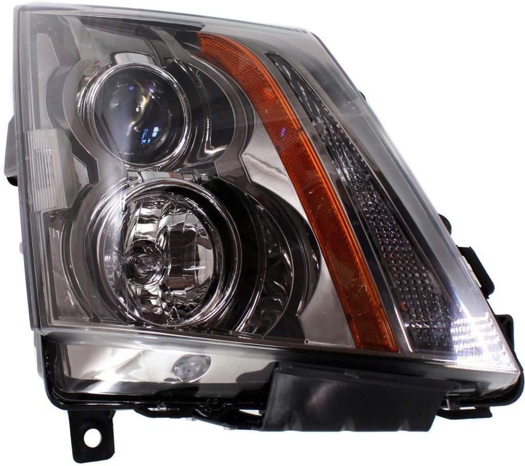 For Cadillac CTS/CTS-V 2008-2014/CTS Wagon 2010-2014 Headlight Assembly Halogen Passenger Side CAPA Certified