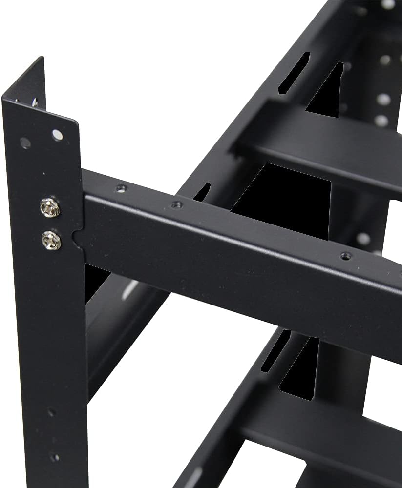 Mining Rig Frame 3 Layers - Open Mining Frame for 12 GPU Mining Case Server Rack Motherboard Bracket ETH/ETC/ZEC Ether Accessory Tool 3 Layers