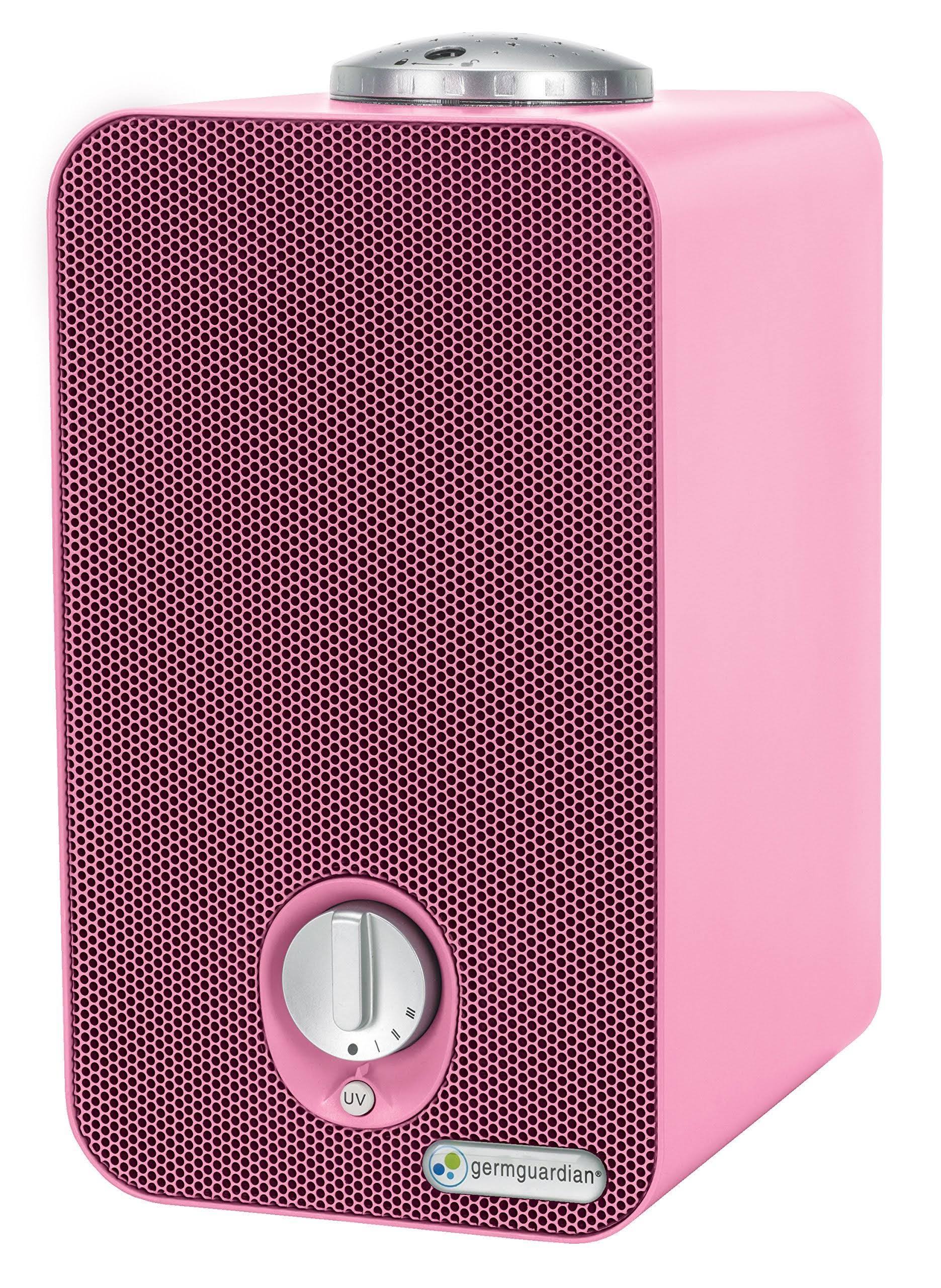 GermGuardian AC4150PCA 4-in-1 Night, Night Air Purifier with HEPA Filter - Pink