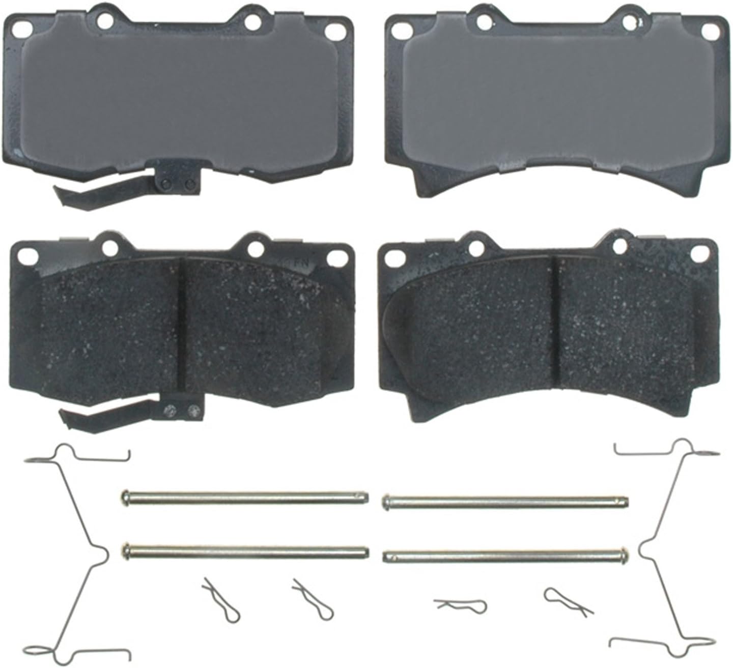 ACDelco Gold 17D1119CH Ceramic Front Disc Brake Pad Set