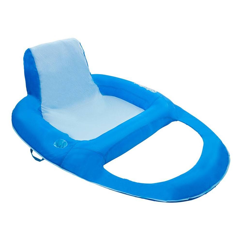 Swimways XL Spring Float Recliner Water Summer Relaxation Lounge Seat (2 Pack)