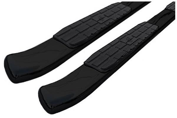 Steelcraft 40-23400 Ram 1500 4X Series 4-Inch Oval Side Step Bars; Black Dodge 1500
