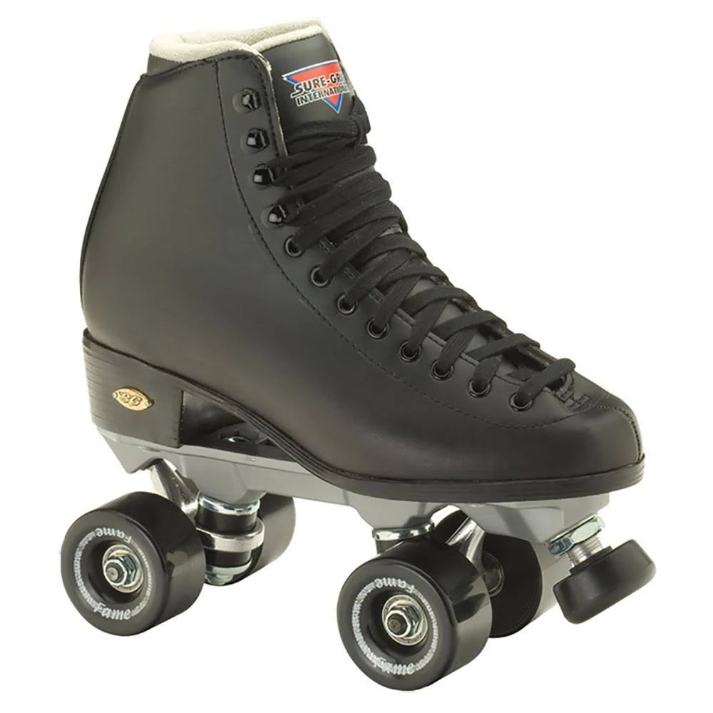Sure-Grip Black Fame Roller Skate
