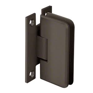 CRL Pet0370rb Oil Rubbed Bronze Petite 037 Series Wall Mount Full Back Plate Hinge