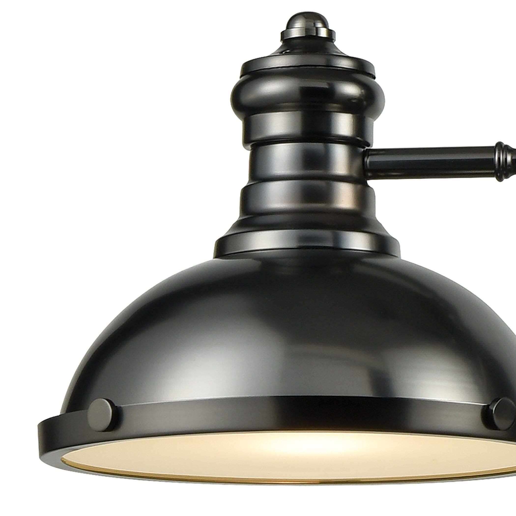 Chadwick Island Light, Black Nickel, Elk Lighting 66605-3