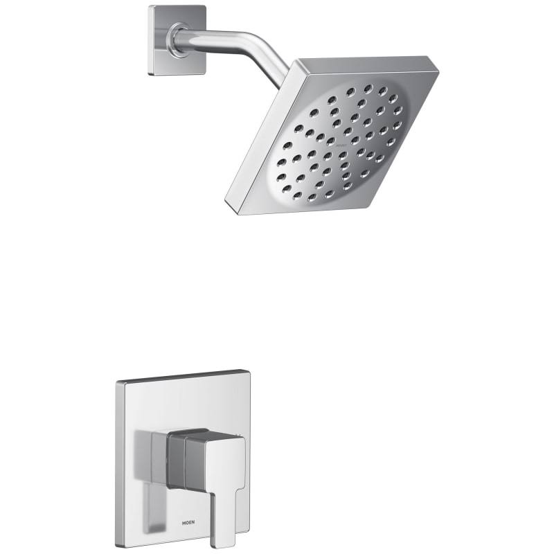 Moen Uts2712ep 90 Degree Shower Only Trim Package - Chrome, Silver