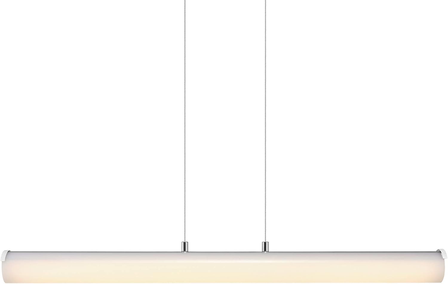 Bari 1-Light Pendant, Black, Matte Finish, Brass Accents, Half Opal Glass Shade