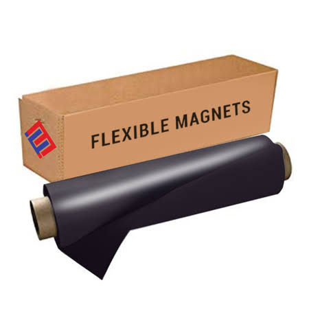 Roll Over Image to Zoom in Flexible Vinyl Roll of Magnet Sheets - Black, Super Strong u0026 Ideal for Crafts - Commercial Inkjet