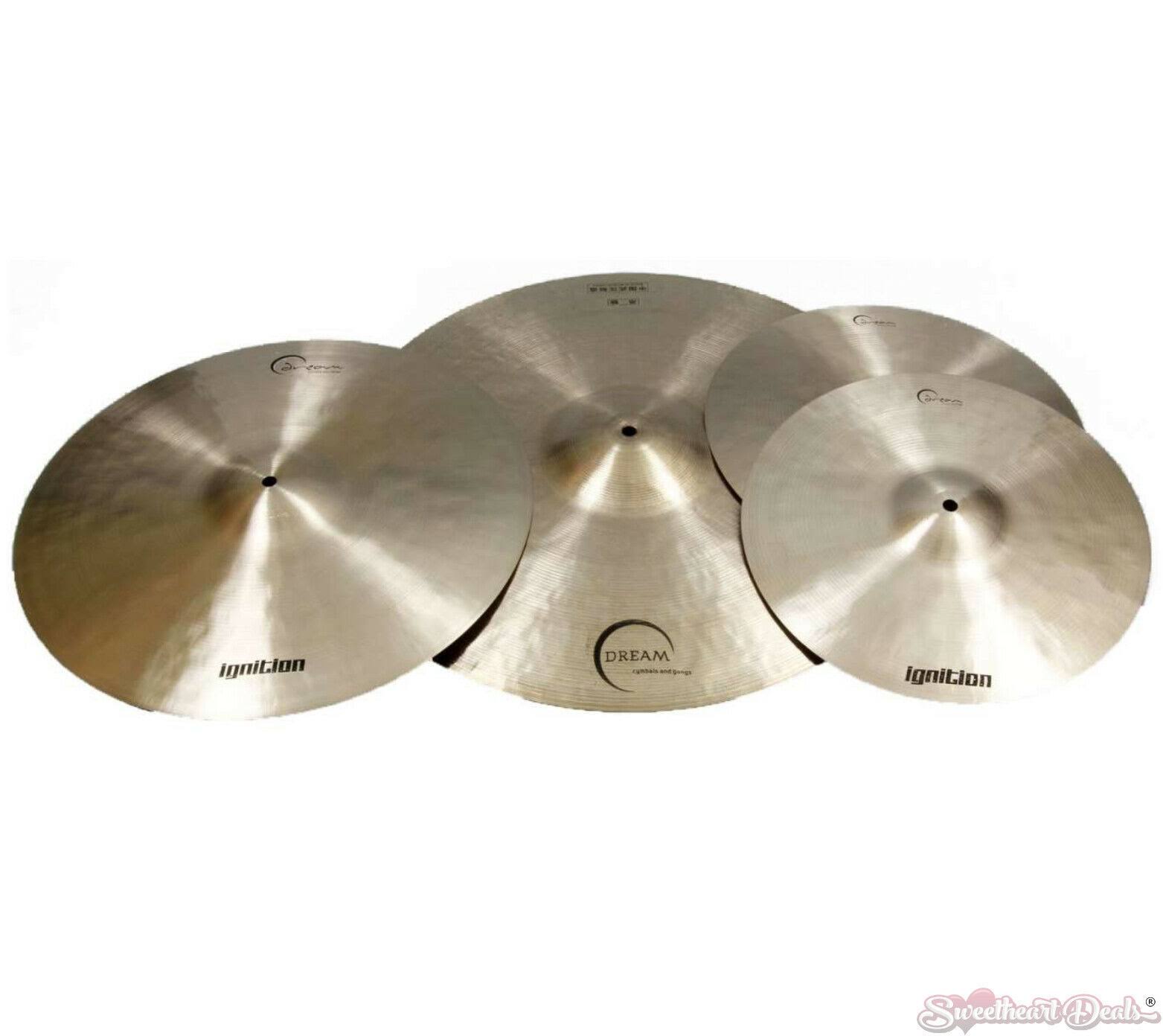 Dream IGNCP3+ Ignition 3-Piece Cymbal Pack