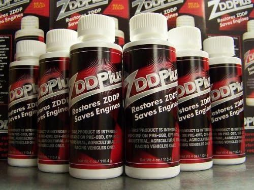 ZDDPPlus ZDDP Engine Oil Additive Zinc & Phosphorus 6 Bottle Pkg Pack of 2
