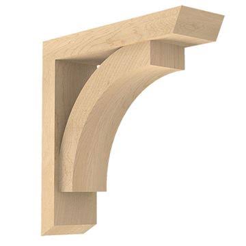 Designs of Distinction Contour Bracket | Oak | Shelf Bracket Wood