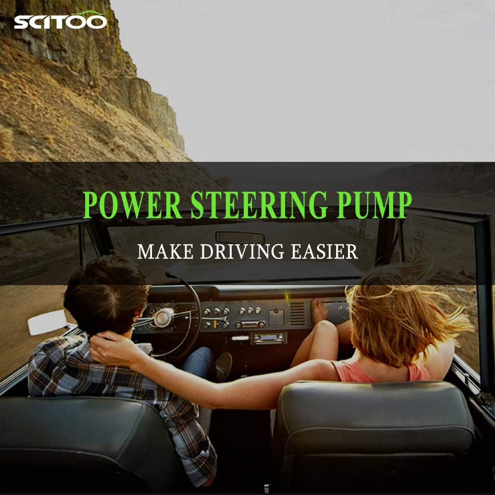 SCITOO Power Steering Pump Compatible for 2001-2004 for Toyota Tacoma 21-5248 Power Assist Pump