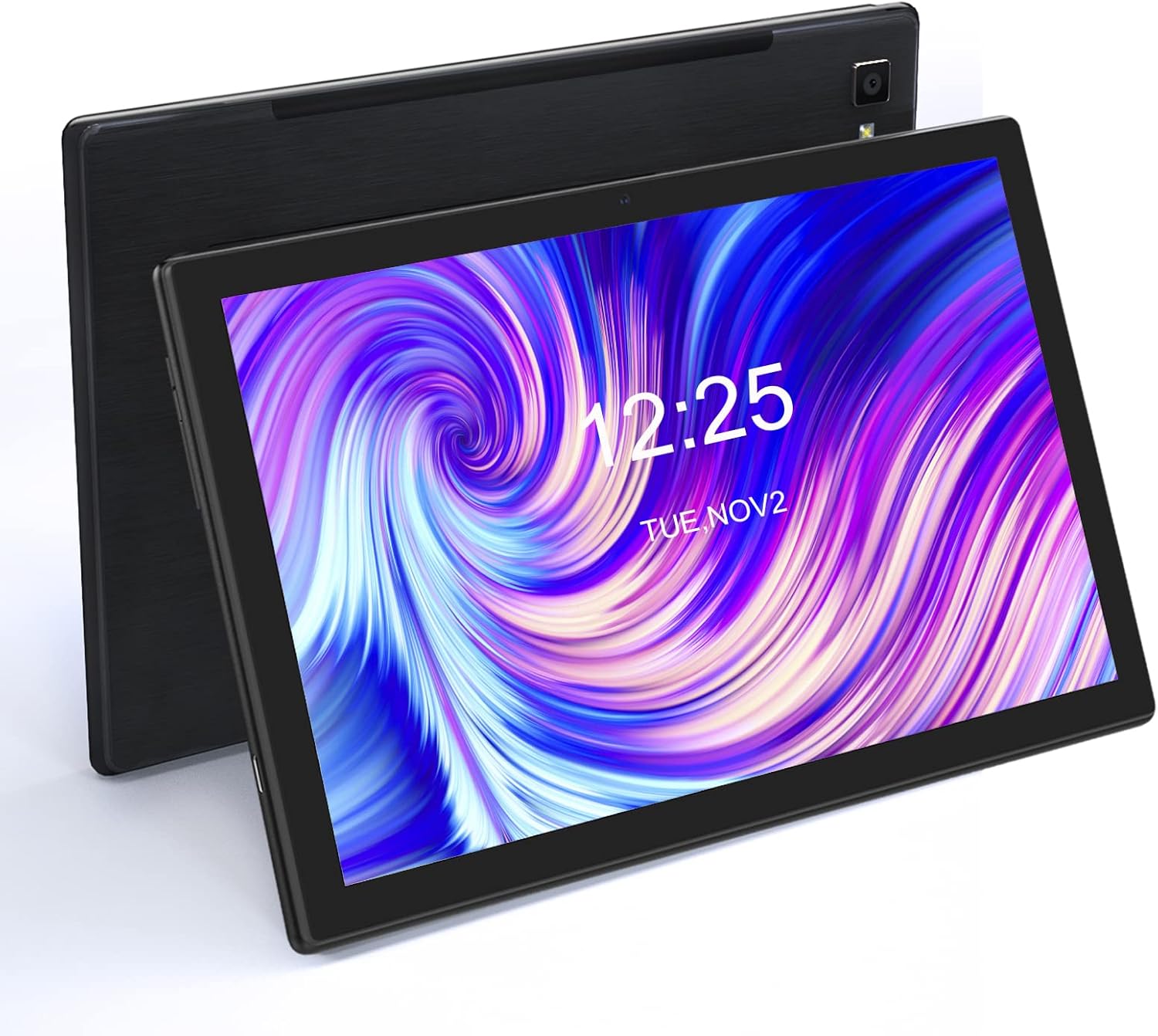 Android Tablet 10 Inch, WiFi Tablets PC with 13MP Dual Cameras, Octa Core Processor 5G Phone Tablet, 32GB Storage,1280 * 800 IPS HD Display, Black