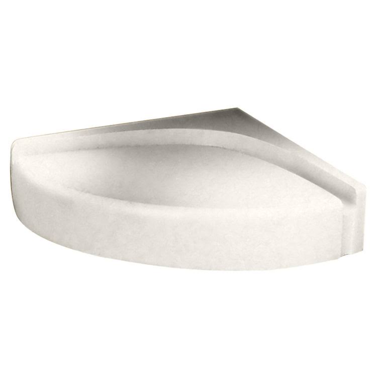 Swanstone Cs1616 Solid Surface Corner Shower SEAT, Blue