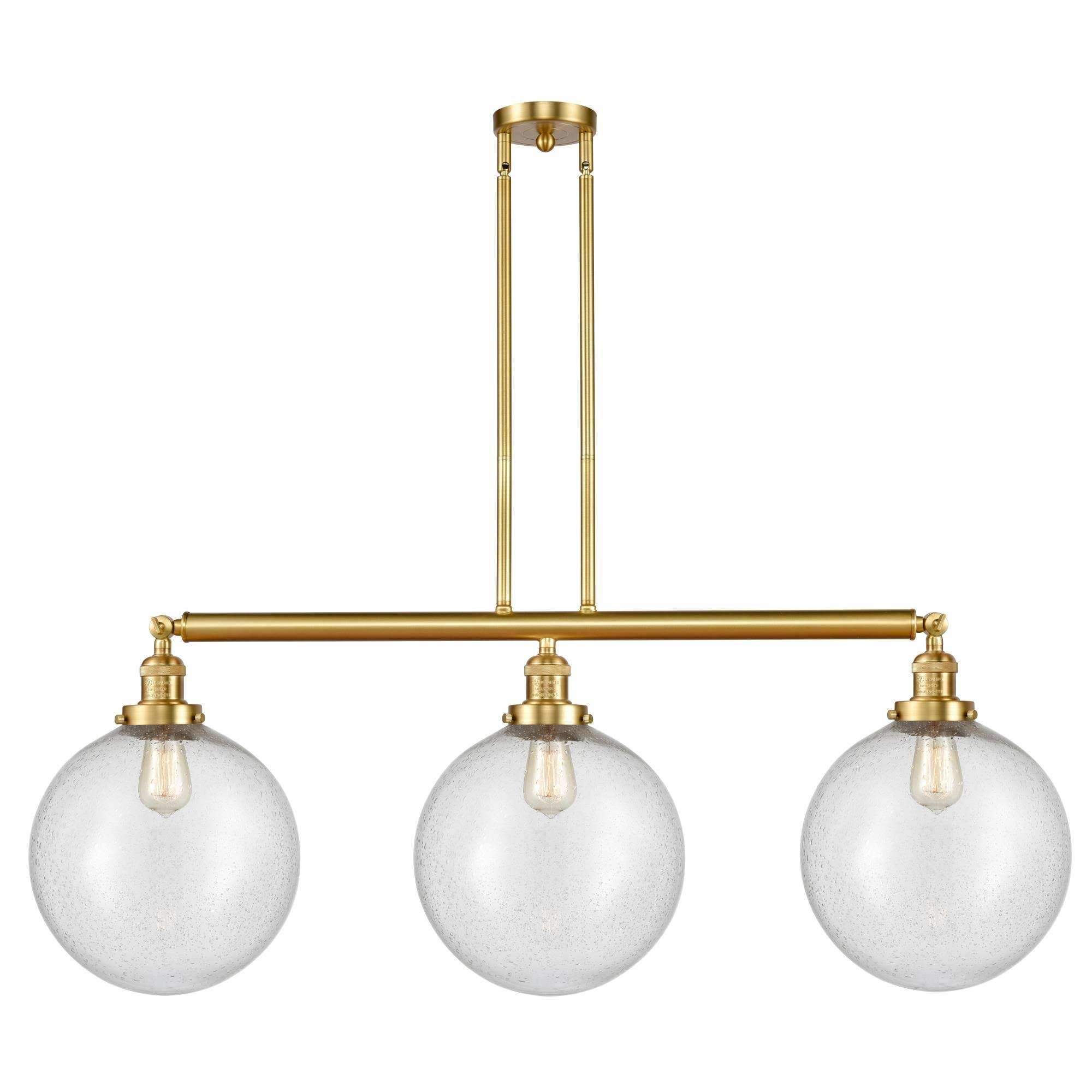 Innovations Lighting 213-BK-G201-12 XX-Large Beacon - 3 Light Island