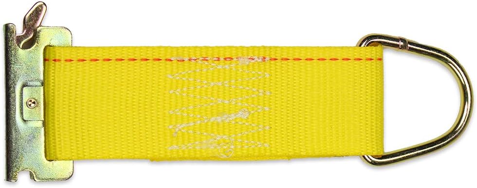 DC Cargo Mall E Track Tie-Down Kit - 14 Pieces: E-Track Accessories | Includes O-Rings, Rope Tie-Offs, and Wood Beam End Sockets (E-Track Rails NOT Included)