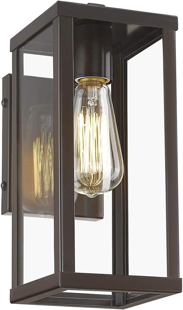 Redeast Outdoor Wall Mount Lights, Outdoor Wall Lamp, Exterior Wall Lighting Fixture, Outdoor Wall Lantern, Patio Wall Light Fixture ( 2 Pack)