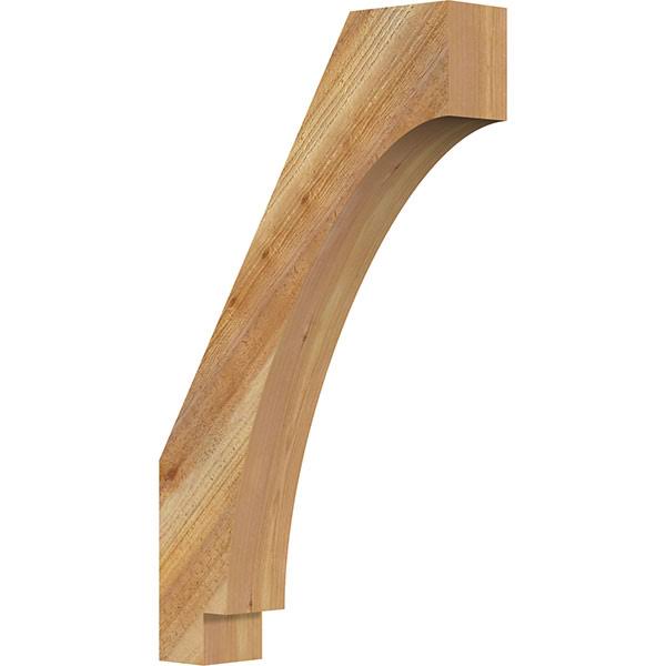 4x22W x 18x22D x 30x22H Imperial Rough Sawn Brace, Western Red Cedar