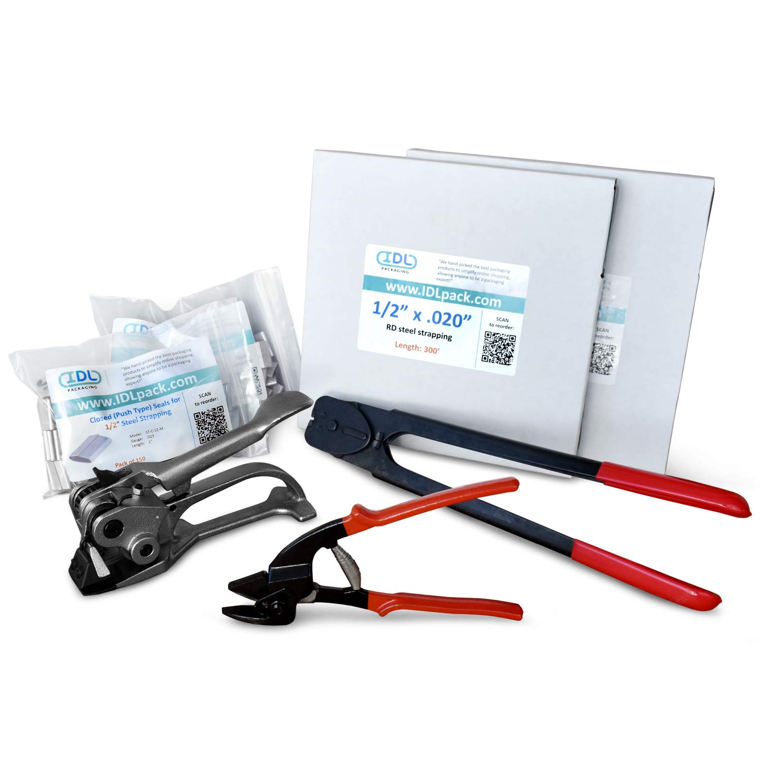 IDL Packaging Round Packages Strapping Kit for 1/2
