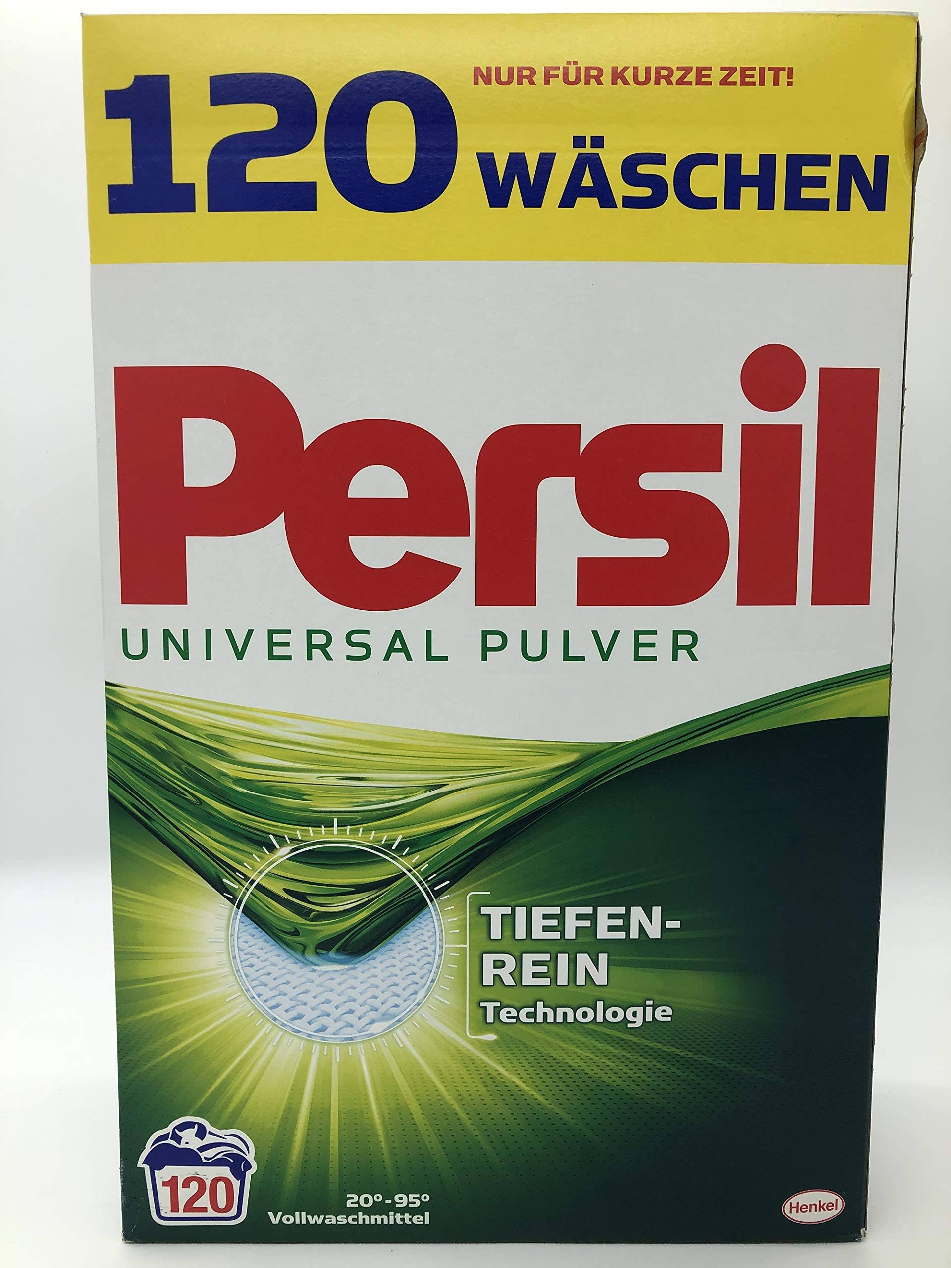 Persil Laundry Detergent Universal Mega Pack (120 Loads / 7.8 kg)