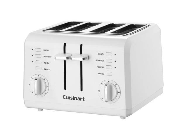 Cuisinart CPT-142 Compact 4-Slice Toaster (White) - Refurbished