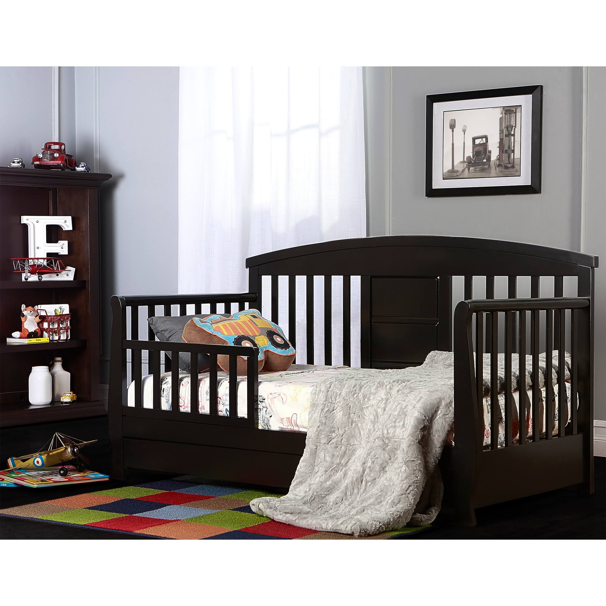 Dream on Me Deluxe Toddler Day Bed - Black