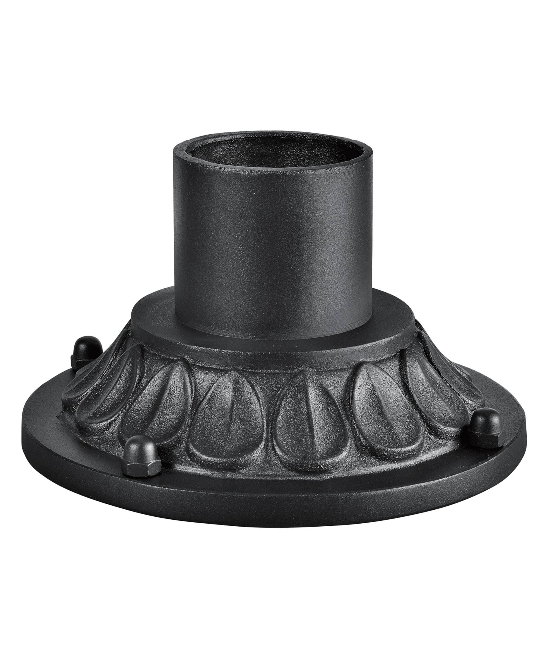 Kichler-Textured Black Pier Mount-9549BKT