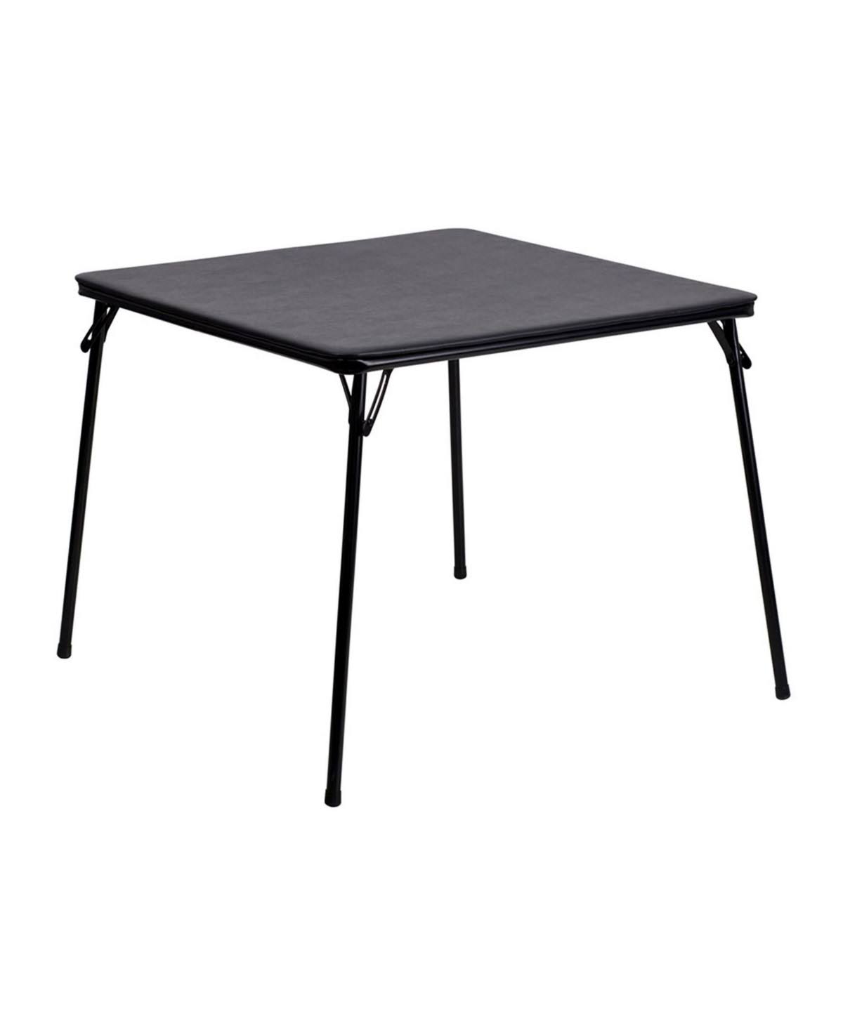 Offex Black Folding Card Table