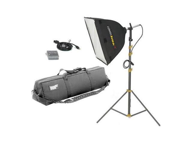 Lowel Rifa 55 Kit with LB-45 Small Rifa Litebag Soft Case - Continuous light kit - AC