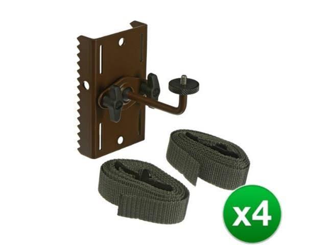 Browning Trail Camera Tree Mount BTC TM w/ Two Straps - 4 Pack