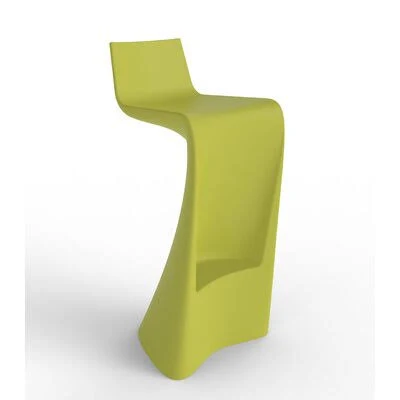 Wing 28.25x22 Patio Bar Stool Vondom Color: Pistachio