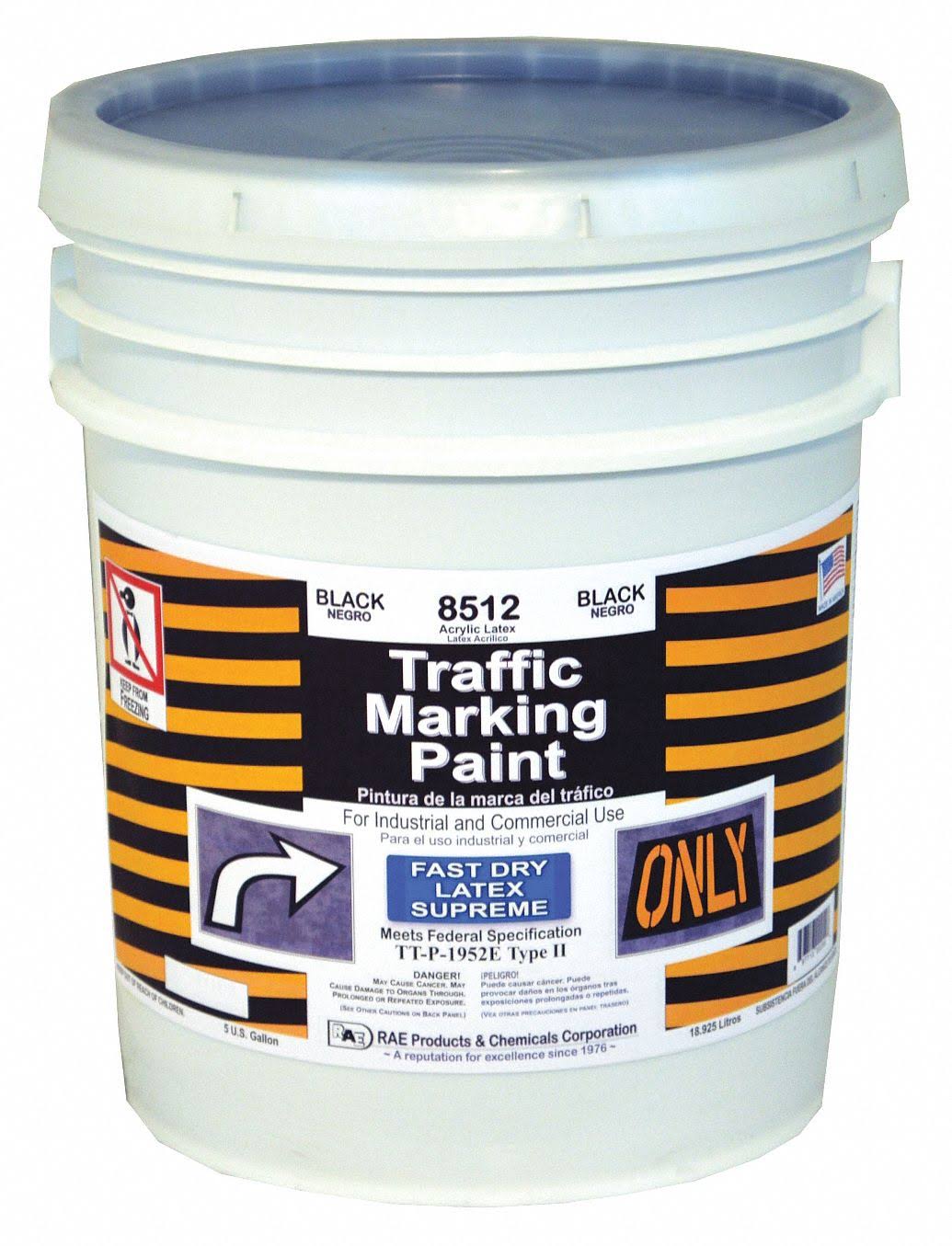 Rae 8512 Traffic Zone Marking Paint,black