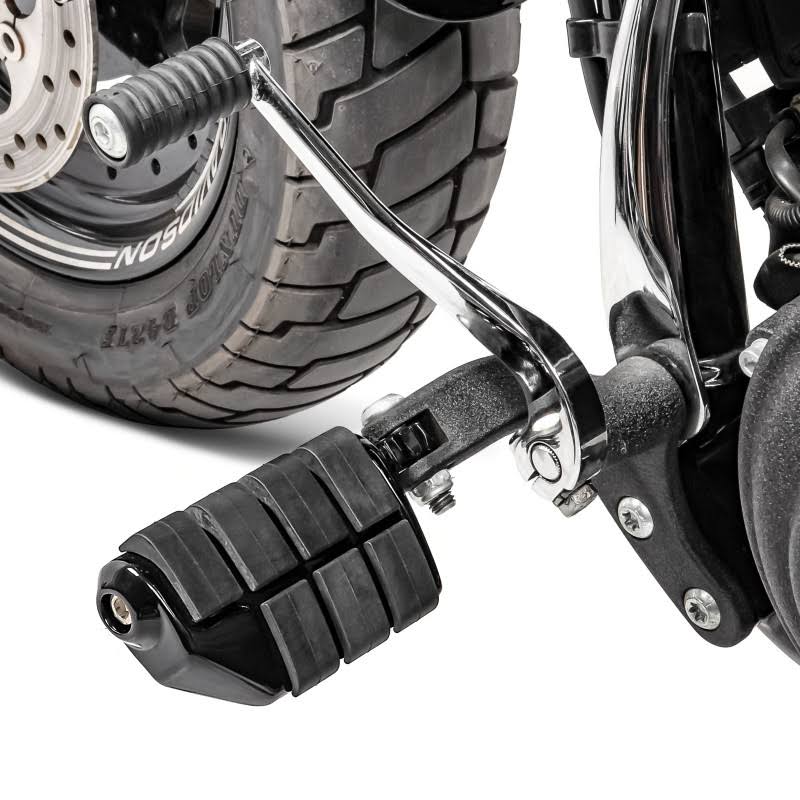 Footpegs Driver-Passenger for Harley-Davidson Craftride FP14 Black