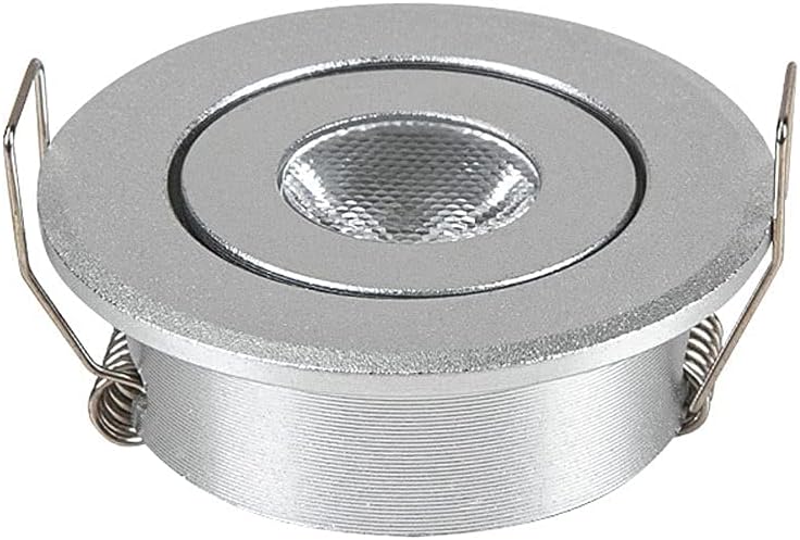 LUOFDCLDDD Spotlight，Led Flush Mount Ceiling Spotlights, 30&deg; Rotate Under Cabinet Lamp, Indoor Recessed Spot Lighting, Modern Simple Puck Lights, Closet Lamps Accent Spotlights for Counter Shelf/4000