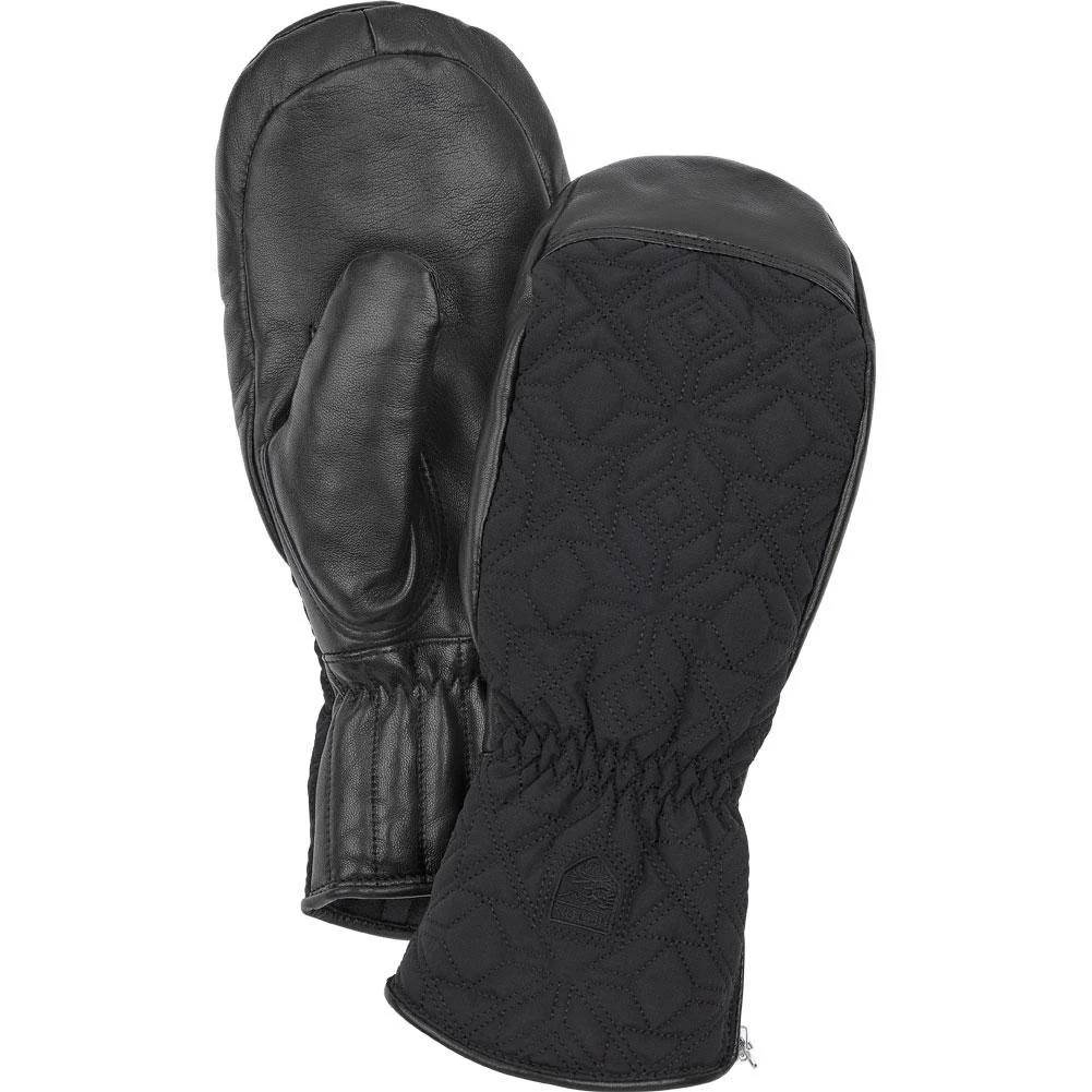 Hestra Alpine Aspen Mitt - Black | 8