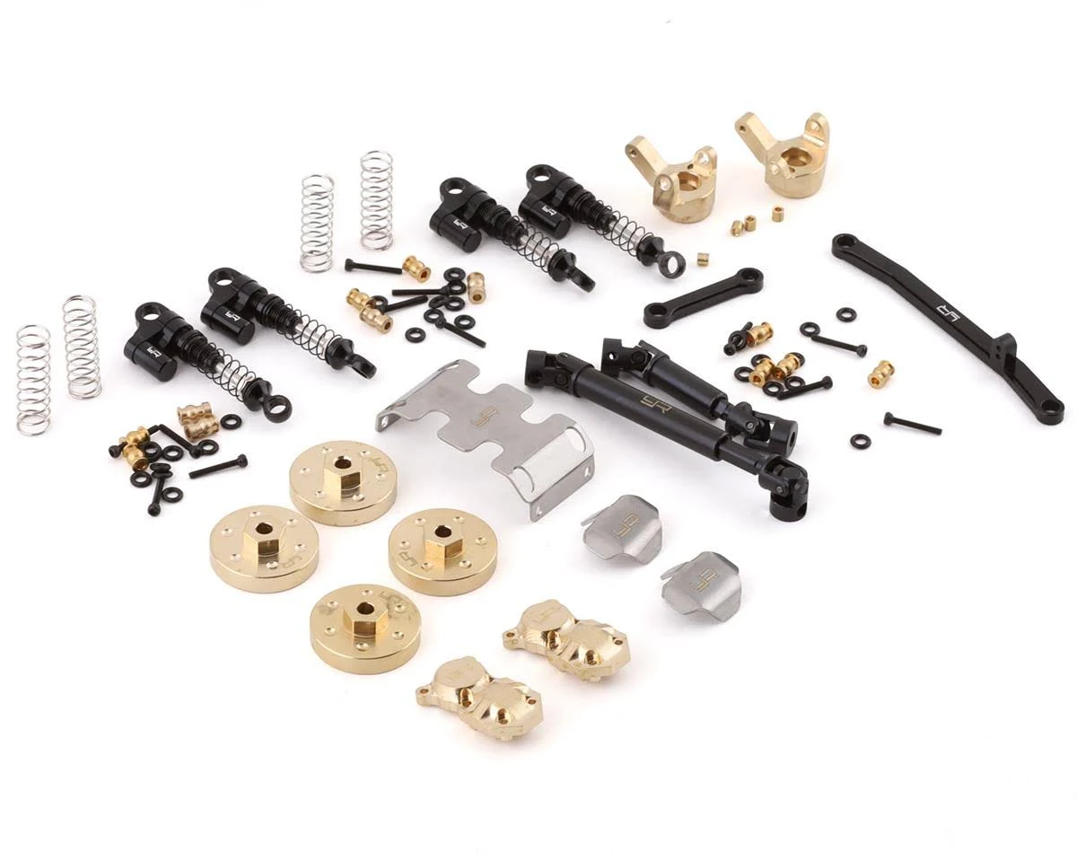 Yeah Racing SCX24 C10/Jeep Metal Upgrade Parts Set (... - YEA-AXSC-S05