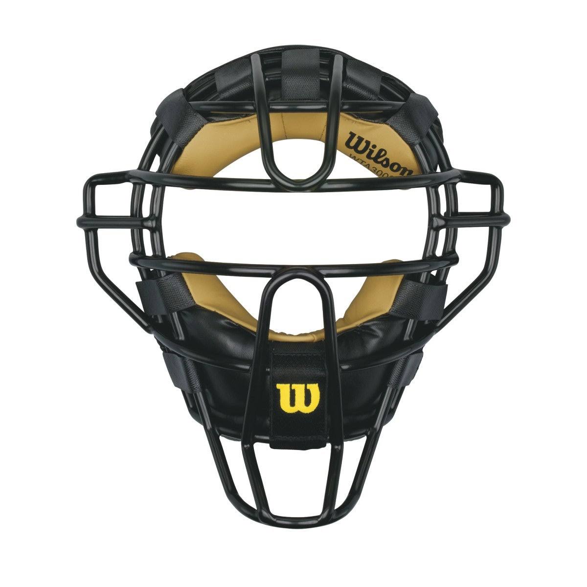 Wilson Dyna-Lite Umpire Mask Black Steel