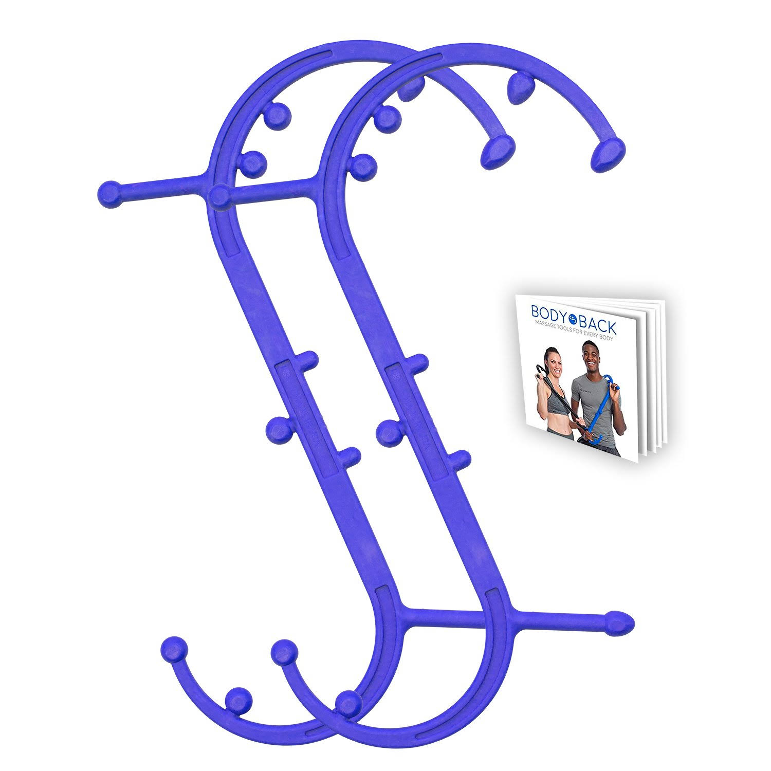 Body Back Buddy Classic - Trigger Point Massage Tool, Neck and Back Massager Handheld, Manual Self Massager, Massage Cane, Muscl